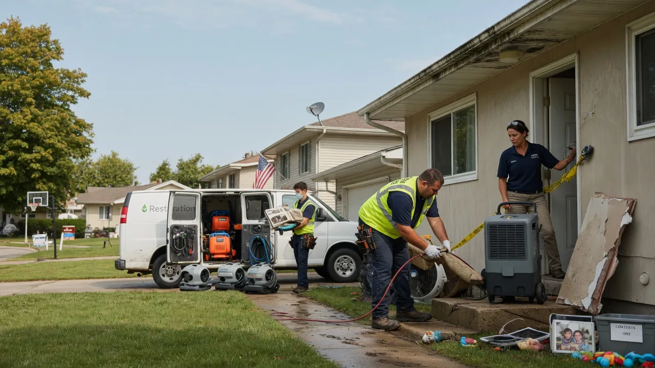 Water Damage Restoration in New Troy, MI near me